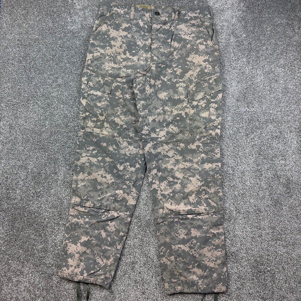Military Pants Mens Medium Regular Trousers Army Combat ACU UCP Camo Digital